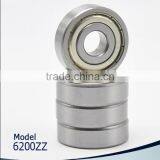 Low Price Deep Groove Ball Bearing 6200zz/2rs thumbnail-2