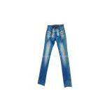 2014 New Arrival Lady's Fashion Denim Jeans (OEM Accepted) thumbnail-1