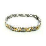 Stamping Crafts Heart Shaped Magnetic Health Bracelets 2500 Gauss for Women thumbnail-1