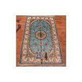 popular persian design hand knotted silk rugs