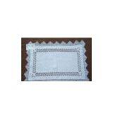 Sell Place Mat / Coaster (with Handmade Hemstitch, Cutwork, Drawnwork, Artex) thumbnail-1
