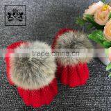 Autumn Lovely Warm Knitted Kid Winter Shoes Boot Baby Moccasins thumbnail-4