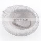 TOROS Factory Wholesale Gentleman Fedora Hat Cheap Paper Hat Solid Fedora Hat for Men thumbnail-5