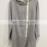 Flannelette Hooded Long Zipper Jogging-top thumbnail-1
