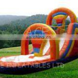 Bounce Round Inflatable Water Slide