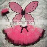 XT10226 Halloween Pink Fairy Tutu Costume