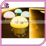 Portable Silicone LED Emoji Night Light For Kids Fashion Night Lighting Lamp