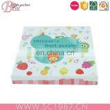 Lovely Cardboard Kids Cartoon Gift Box With Flashcard