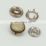 Fashion Brass Cap Prong Ring Snap Button, Stainless Steel Snappet-prong Button Five Prong Snap Button thumbnail-5