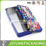 2015 New Promotional Tin Metal Made Pencil Box Tin