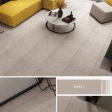 SPC Floor PVC Flooring Sheet Tiles Slotted Click Lock 4.2mm Thickness 0.5mm Wear Layer