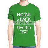 Wholesale Custom Printed Embroidery Logo Unisex Mens Womens Pink Plain Crew Neck T-shirts thumbnail-3