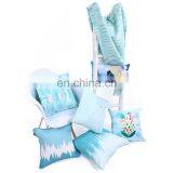 Oil Painting Sunset Mountains Decor Pillowcases Polyester 30x50cm Square Hidden Zipper Home Cushion Decorative Pillowcase thumbnail-7