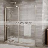 Easy Cleaning Chemical Tempering Shower Glass With Shape Bath Screen thumbnail-5
