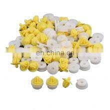 Hot Sale 100Pcs Car Interior Door Card Panel Plastic Rivets Clips 8mm Hole Auto Fasteners OEM Clips thumbnail-3