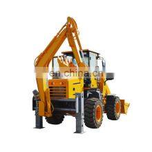 High Efficiency Small Backhoe Wheel Loader With Front-end Loader Prices and Factory Sales of Backhoe Loader Prices