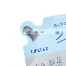 Custom Print Foil Packaging Stand up Pouch With Cap Reusable Shampoo Spout Pouch thumbnail-4