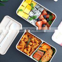 Sustainable Classic High Quality Food Grade Square Recycled Kids Plastic Lunch Box thumbnail-5