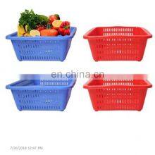 Plastic Storage Basket, Plastic Fruit Basket thumbnail-3