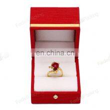 New Arrival Hot Selling Custom Leather Jewelry Box Custom Logo Ring Jewelry Box thumbnail-1