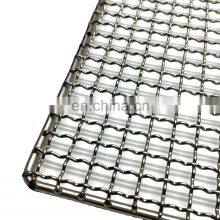 Campfire Cooking Tools Stainless Steel Barbecue Mesh Grill Wire Net BBQ Grate Mesh For Outdoor thumbnail-1