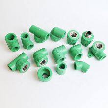 PPR Pipe Manufacture Plastic Green PPR Pipe Male Thread Elbow Fittings thumbnail-5