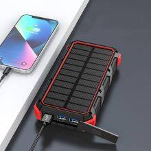 Solar Charging Bank 36800 Mah Wireless Charger With Cable 15W Fast Charging Mobile Power thumbnail-4
