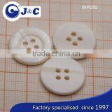 Sea Shell Buttons, Flat River Shell Buttons With 4 Holes thumbnail-2