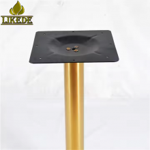 High Quality Brushed Titanium Golden Table Base Stainless Steel Copper Chrome Coffee Table Legs Made of Premium Metal thumbnail-4
