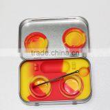 2pcs 5ml Jars 10ml Custom Metal Dab Wax Container With Silicone Inside thumbnail-6