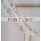 Bow Chiffon T-shirt Short Sleeve Girl's Sweet T-shirt thumbnail-4