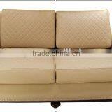 High-end Modern Design Sectional Sofa Set Beige Leather Sofa With Solid Wood Frame thumbnail-1