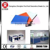 Office Cubicle Hpl Natural Compact Laminate Board Fireproof Board