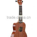 UKU Wholesale 21" Engraving Lovely Soprano Wooden Ukulele With Ukulele Case Bag thumbnail-1