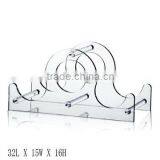 GH-RZ265 Customized Size Diverse Acrylic Wine Bottle Rack Display Holder thumbnail-2