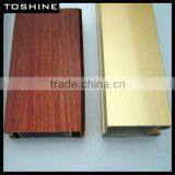 6000 Series Aluminum Extrusion Sections With Wood Grain Surface thumbnail-6