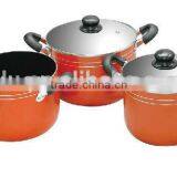 China Dinnerware Set Kithcen Appliance Fry Pan and Stockpot Colorful Dinnerware Sets thumbnail-2
