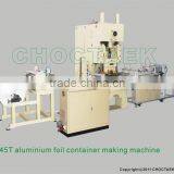 2014 new design aluminium foil container production line CTJF-45T