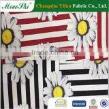 Scenery Printed Well Soft Velour Warpkintting Fabric