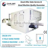V Interfold Paper Hand Towels Product Making Machinery