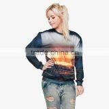 Fashion Natural High Quality 3d Digital Print Fullprint Crewneck Sweatshirt Spring Autumn Unisex Custom Oversized Pullover thumbnail-2