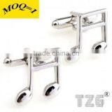 TZG02966 Fashion Cuff Link Music Note Cufflink