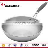 Charms Kitchen Stainless Steel Triply Mini Wok thumbnail-4