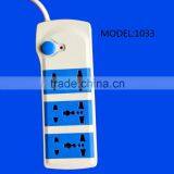 for Laptop 3 Gang Chargers Multi Switch Electrical Product Power Outlet Universal Extension Socket thumbnail-1