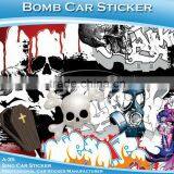 CHANGE CAR COLOUR 5x98ft Vinyl Wrapped Cars Stickerbomb Vinyl thumbnail-4