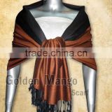 Double Face solid color pashmina Shawl