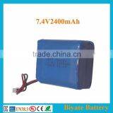 Best Selling 104050 2400mAh 7.4V Lipo Battery for Heating Vest thumbnail-2