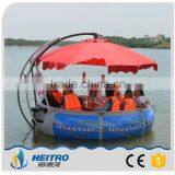 HEITRO BBQ Donut Boat for Entertainment, BBQ Leisure Boat, Factory Price Grill Boat (10 Persons Type) thumbnail-2