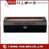 Acrylic Decorative Popular Wooden Watch Displays Boxes For 5 Watches thumbnail-2