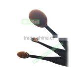 10Pcs/Set Beauty Toothbrush Shaped Foundation Power Eyebrow Eyeliner Lip Facial Makeup Oval Cream Brushes Makeup Tools thumbnail-3